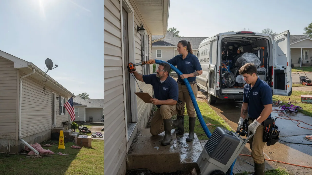 Ceiling Water Damage Restoration in Bear Creek, WI near me