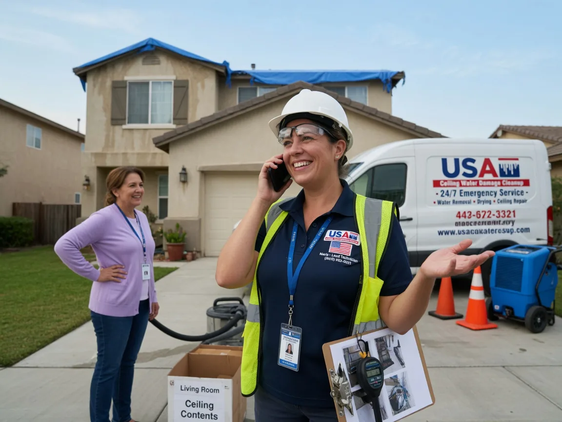 Ceiling Water Damage Restoration Bear Creek, WI FAQs